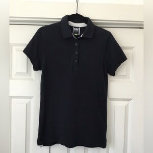 NEW Helly Hansen Navy Blue Polo Shirt Size M